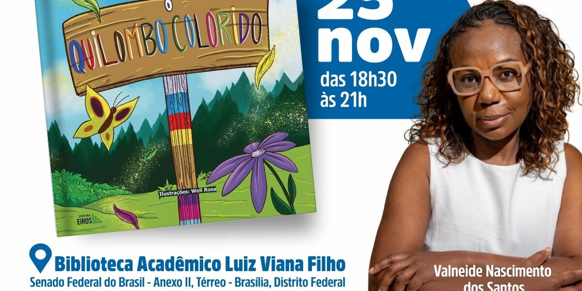 Secretária Nacional da Negritude do Partido Socialista Brasileiro lança livro infantil no Senado